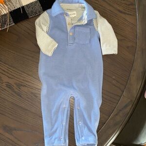 Me & Henry fleece onesie 3-6mo